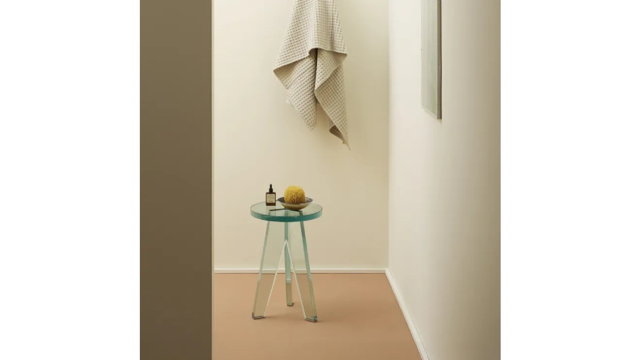 Crystal Stool coffee table by Glas Italia