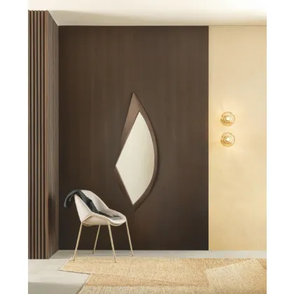 Mirror Avion with metal frame by Riflessi.
