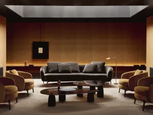 Strata tables by Poliform