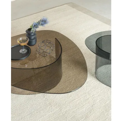 Crystal coffee table by Riflessi