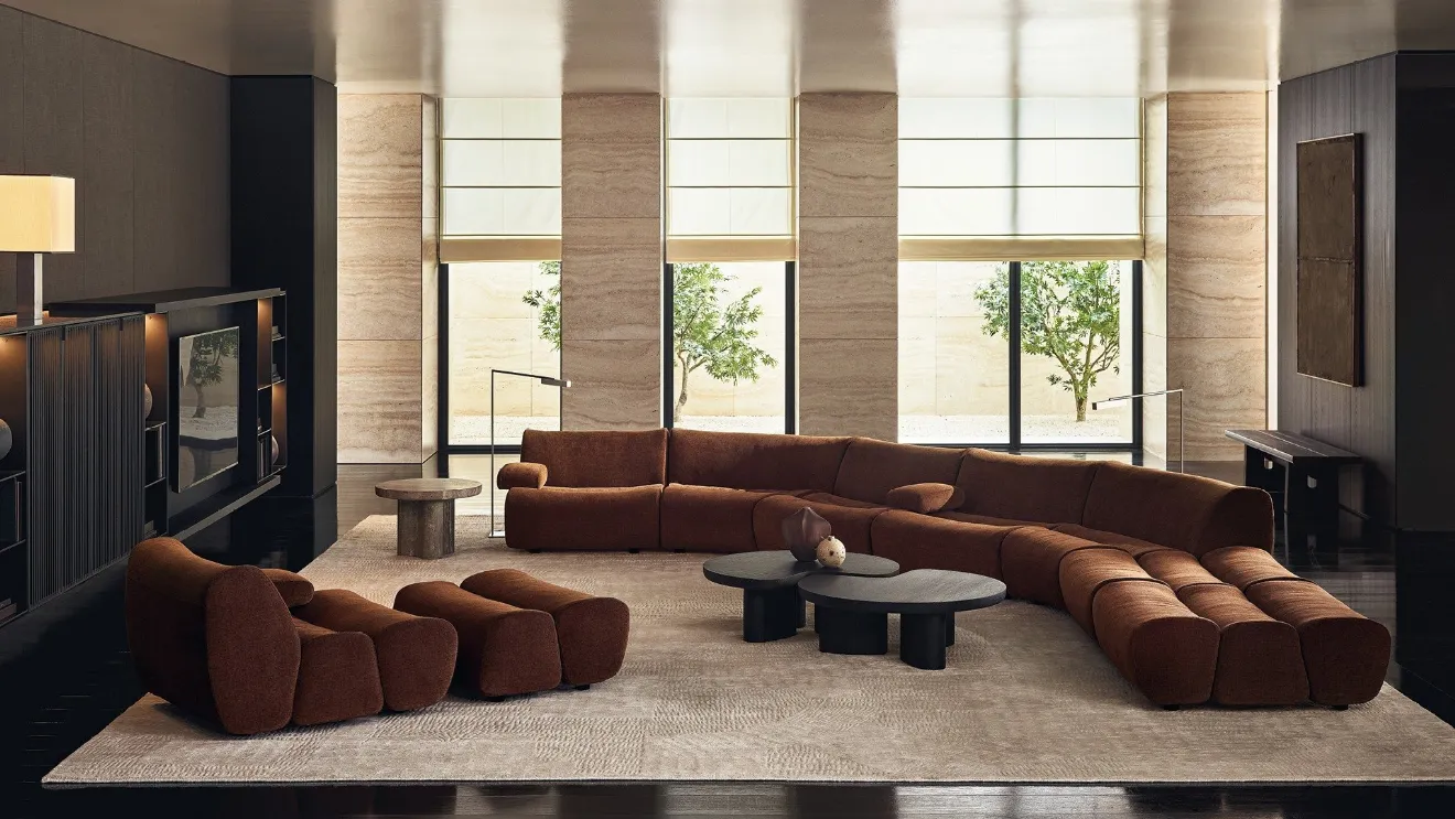 Poliform's Trace carpet