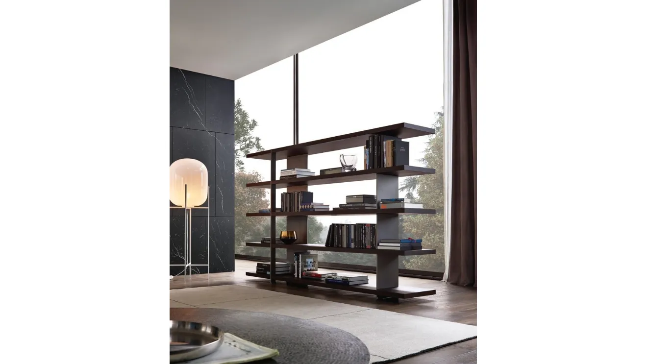 Bristol Poliform's dividing bookcase