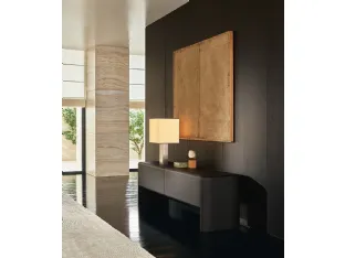 Poliform's black elm Duke sideboard.