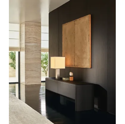Poliform's black elm Duke sideboard.