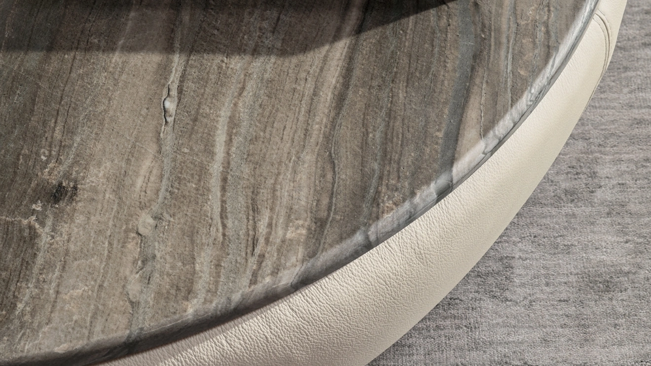 Deck marble coffee table by Ditre Italia