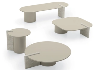 Petra side tables by Ditre Italia