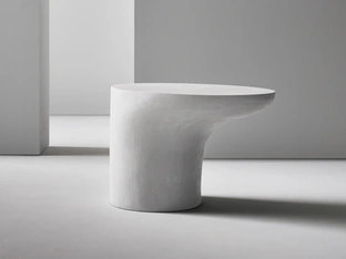 Sloan side table in polyurethane by Bonaldo
