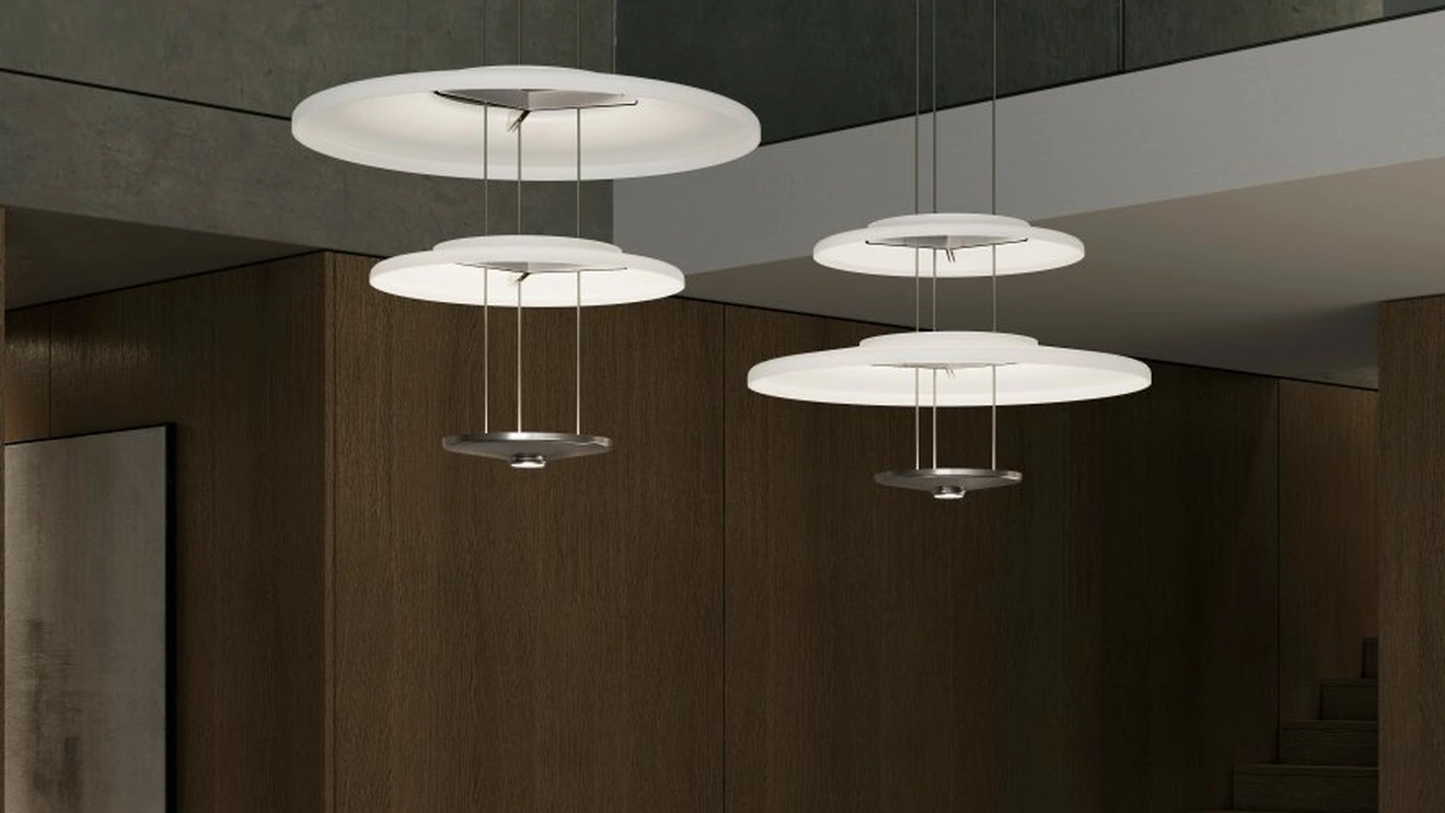 Dione pendant lamp by Vistosi