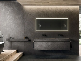 360Gradi 01 Wall-Mounted Bathroom Cabinet by Arrital