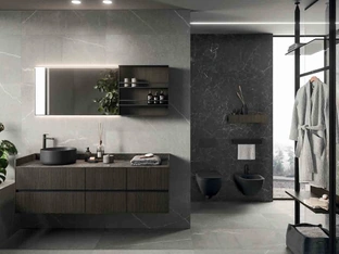 Wall-mounted Bathroom Cabinet Modo_Project_Concept_09 by Altamarea
