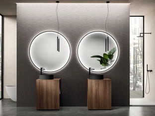 Floor-standing Bathroom Cabinet Modo Project 02 by Arrital
