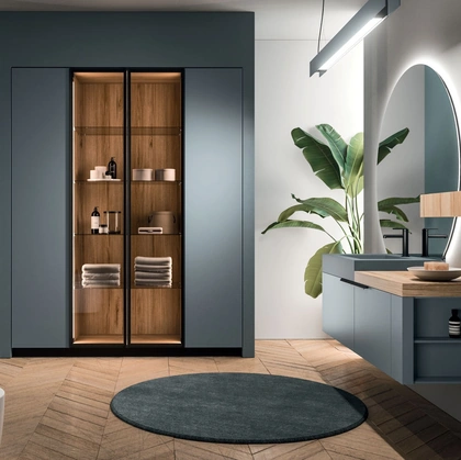 Wall-mounted Bathroom Cabinet Modo Project 11 by Arrital