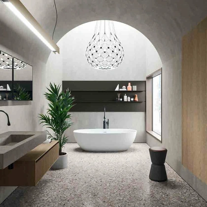Bathroom Furniture Modo Project_Concept_05 in Altamarea Oak