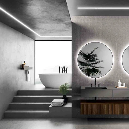 Wall-mounted Bathroom Cabinet Modo Project_Concept_06 by Altamarea