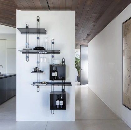 Free-Dot wall-mounted bookshelf by Mogg