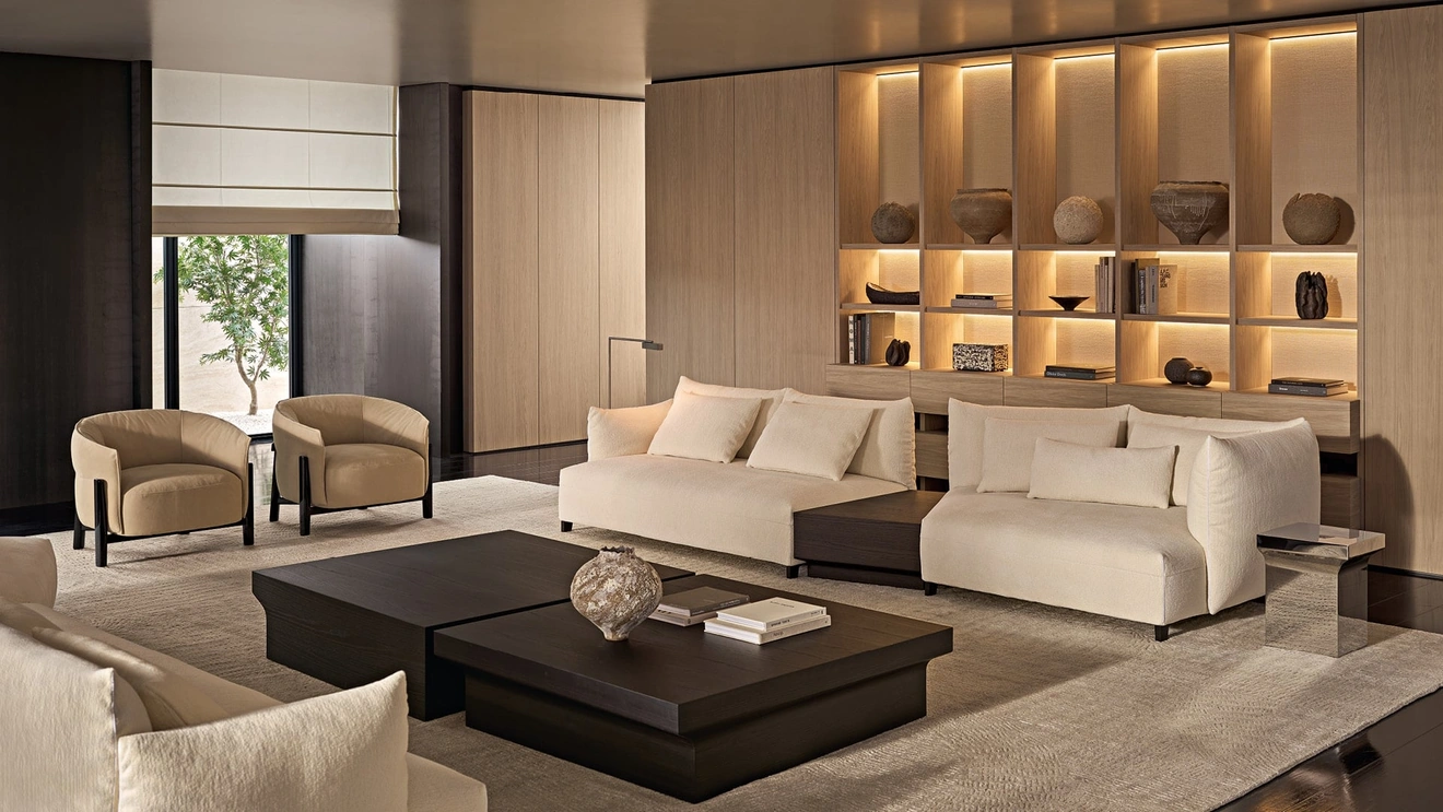Poliform Wall System 01 Bookcase