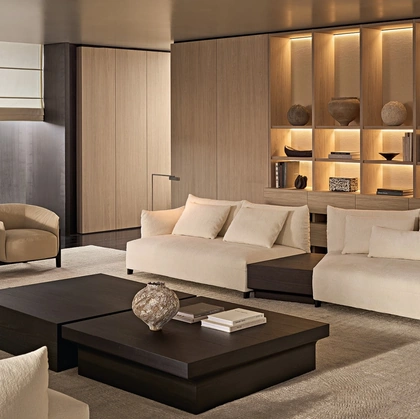Poliform Wall System 01 Bookcase