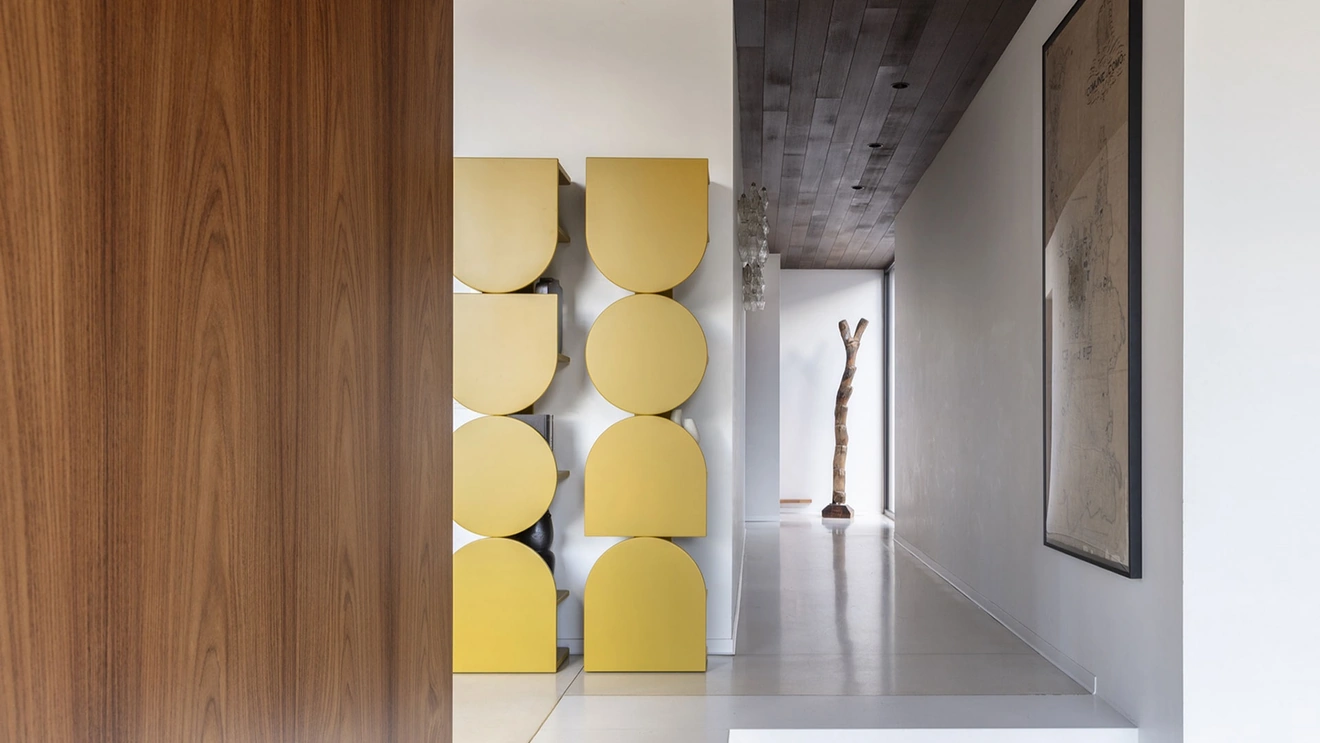 Shape Tower Bookcase by Mogg