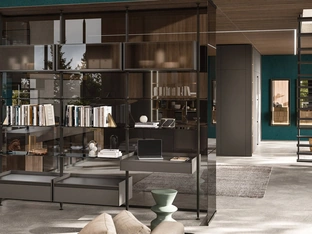 Vertical Bookcase by Arrital