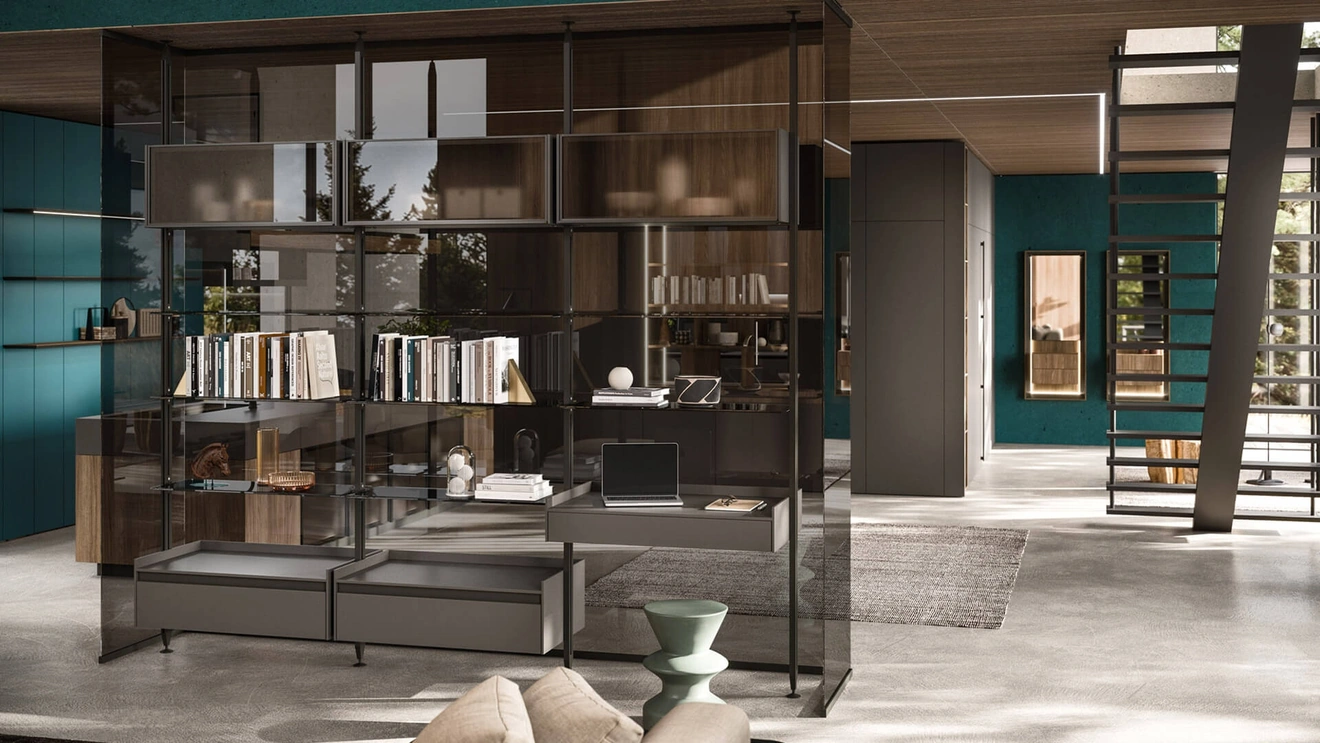 Vertical Bookcase by Arrital