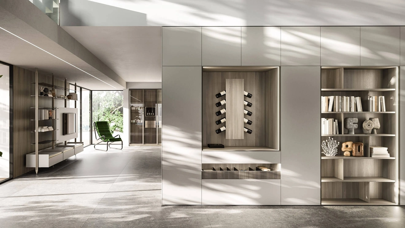 Vertical Bookshelf by Arrital