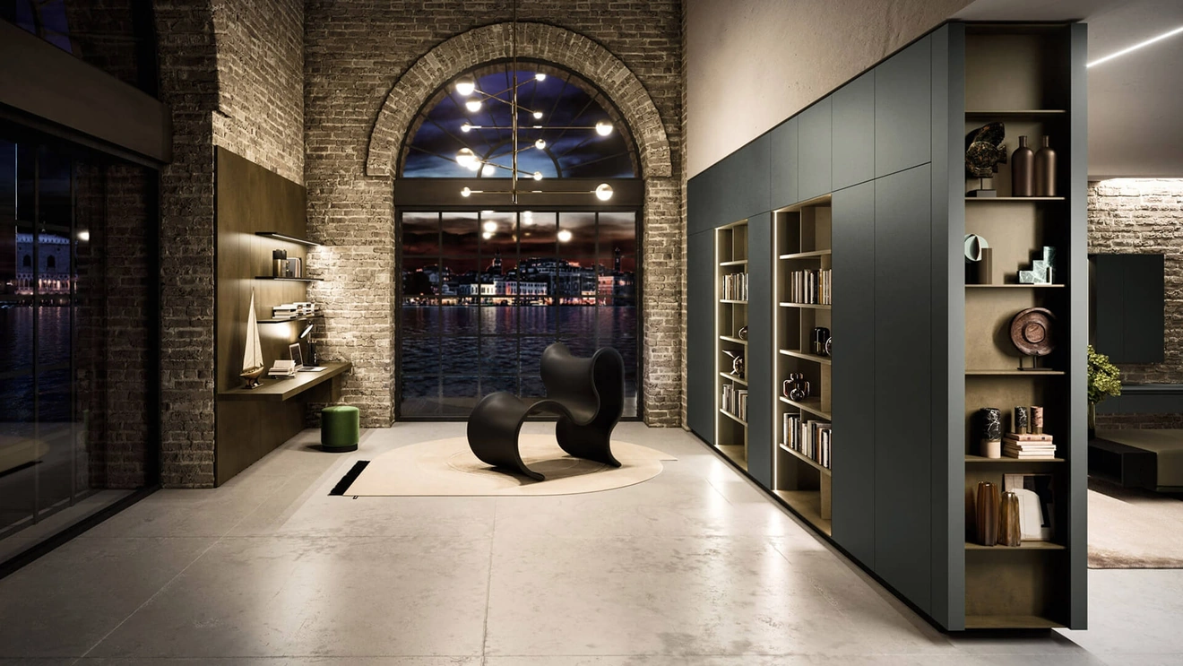 Vertical Bookshelf by Arrital