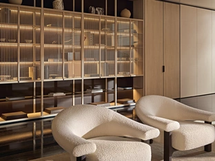 Poliform Wall System 02 Bookcase