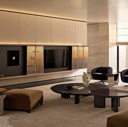 Code 01 Wall Unit by Poliform