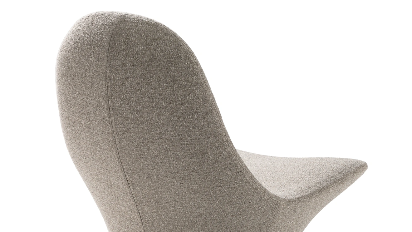 Manta Upholstered Fabric Armchair by Ditre Italia