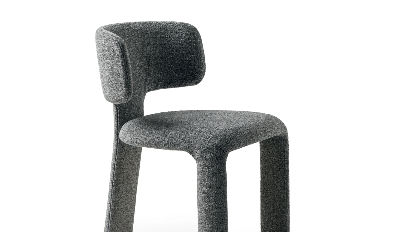 Bliss chair upholstered in Ditre Italia fabric