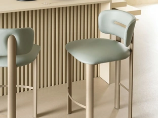 Riflessi Velvet Stool