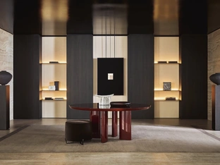 Adrien table in Poliform lacquered finish