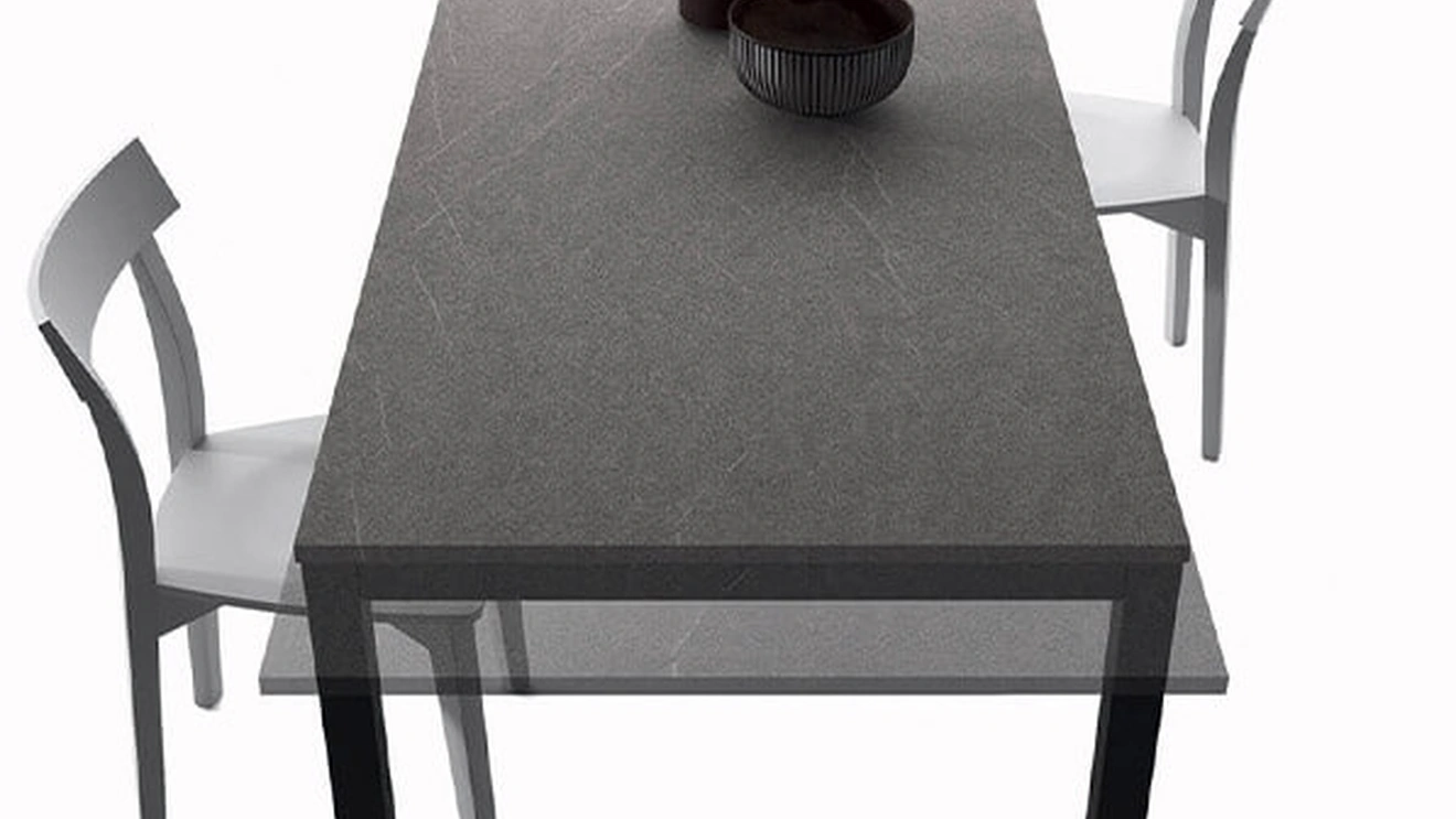 Linear extendable table by Arrital