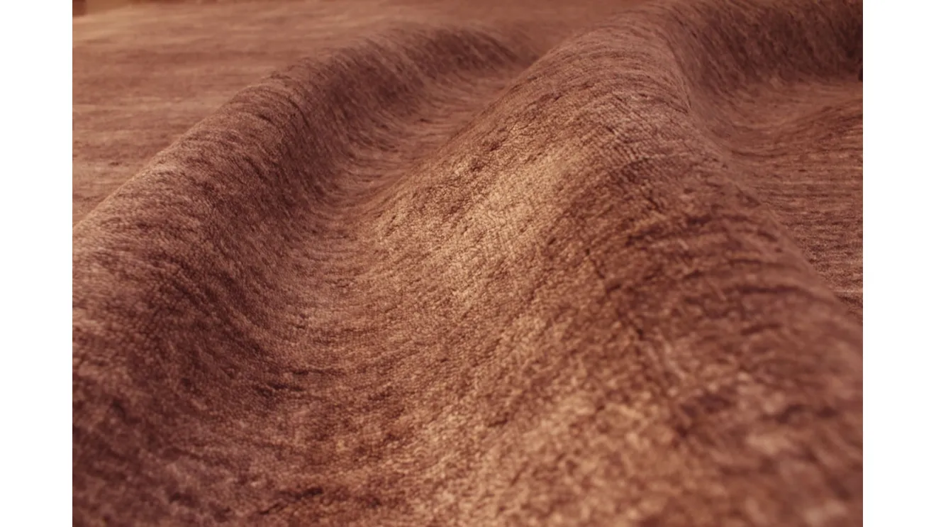 Bamboo Shaded Mattone Rug in bamboo and cotton by Carpet Edition