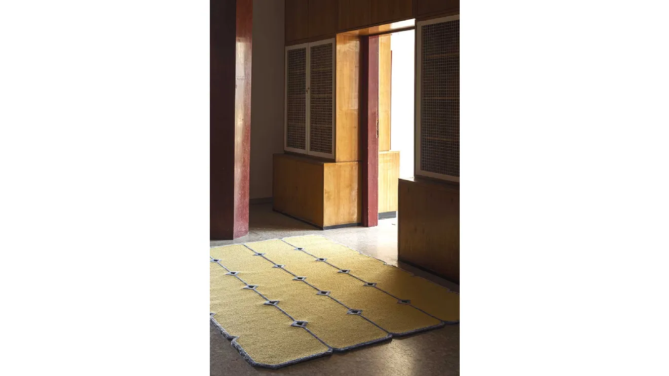 Yellow Cut Out Carpet by Carpet Edition