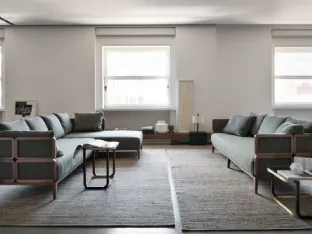 Hemp Straw Jeans carpet in Hemp and Cotton by Carpet Edition