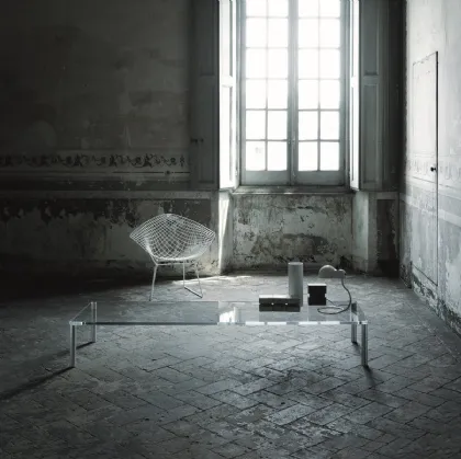 Metal coffee table by Glas Italia