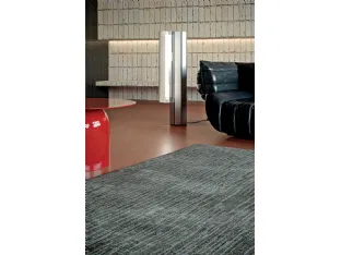 Metropol Asphalt Tencel and Cotton Carpet by Carpet Edition.
