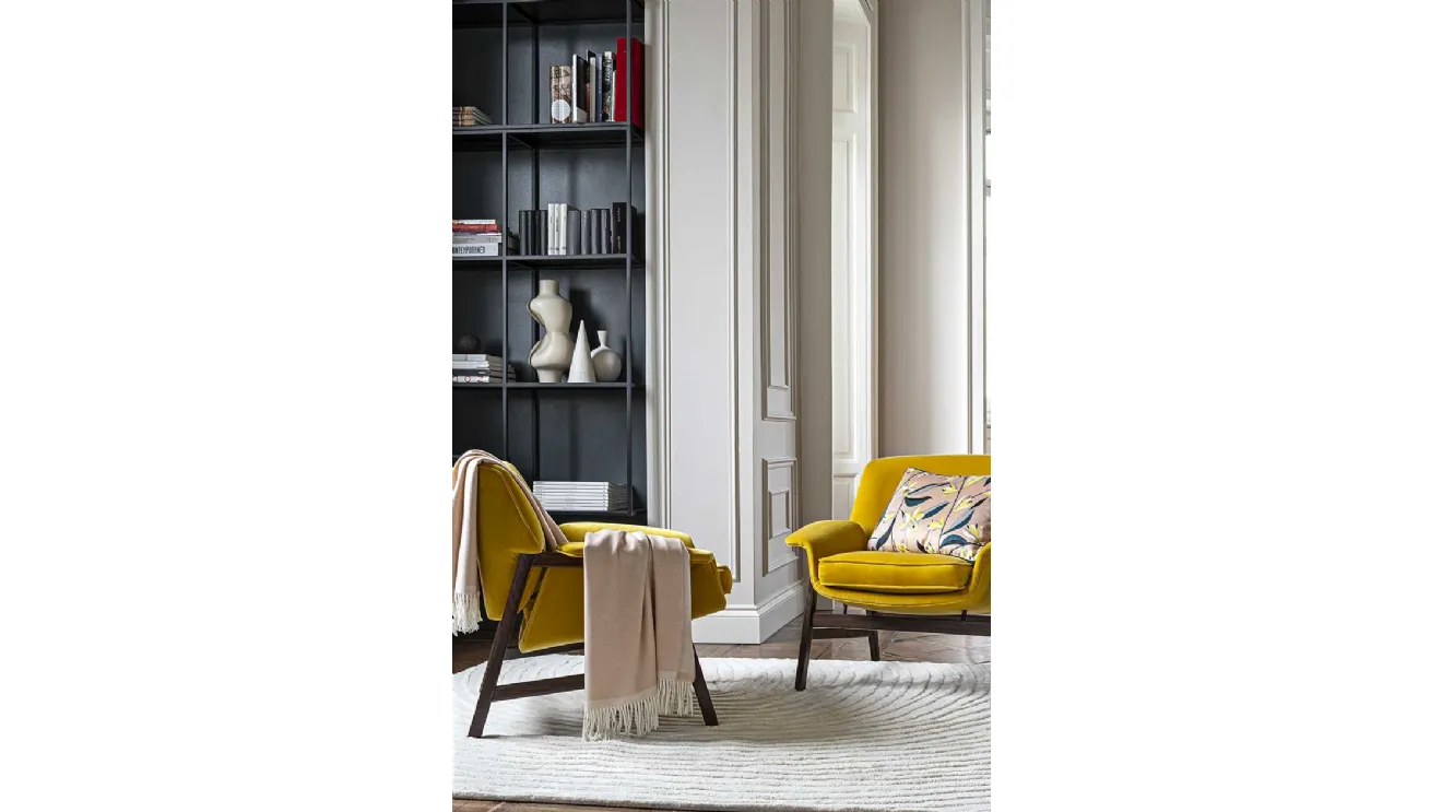 Murano Swirl White Wool and Cotton Carpet by Carpet Edition