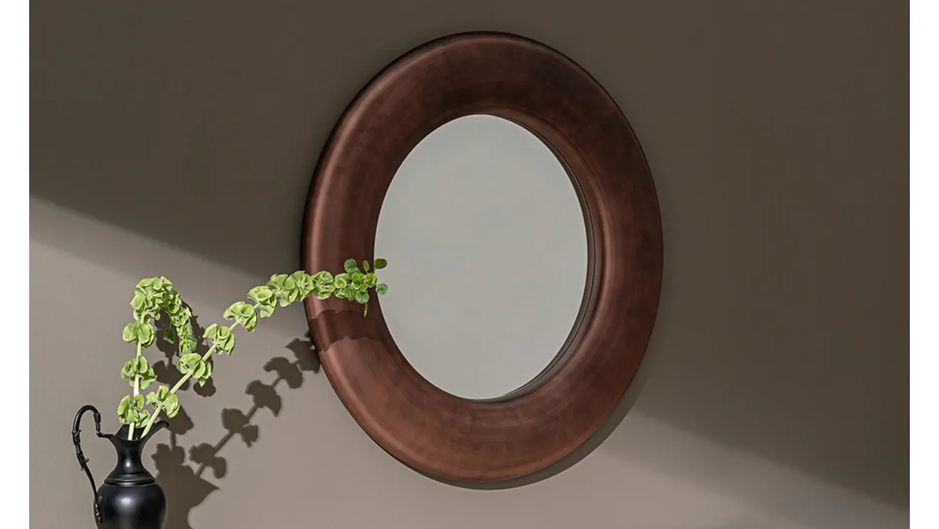Orbit mirror with aluminum frame by Sovet.