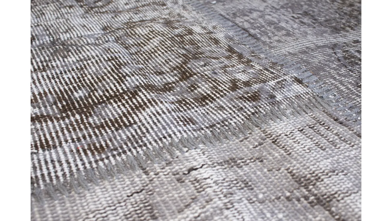 Patchwork Light Grey Carpet by Carpet Edition