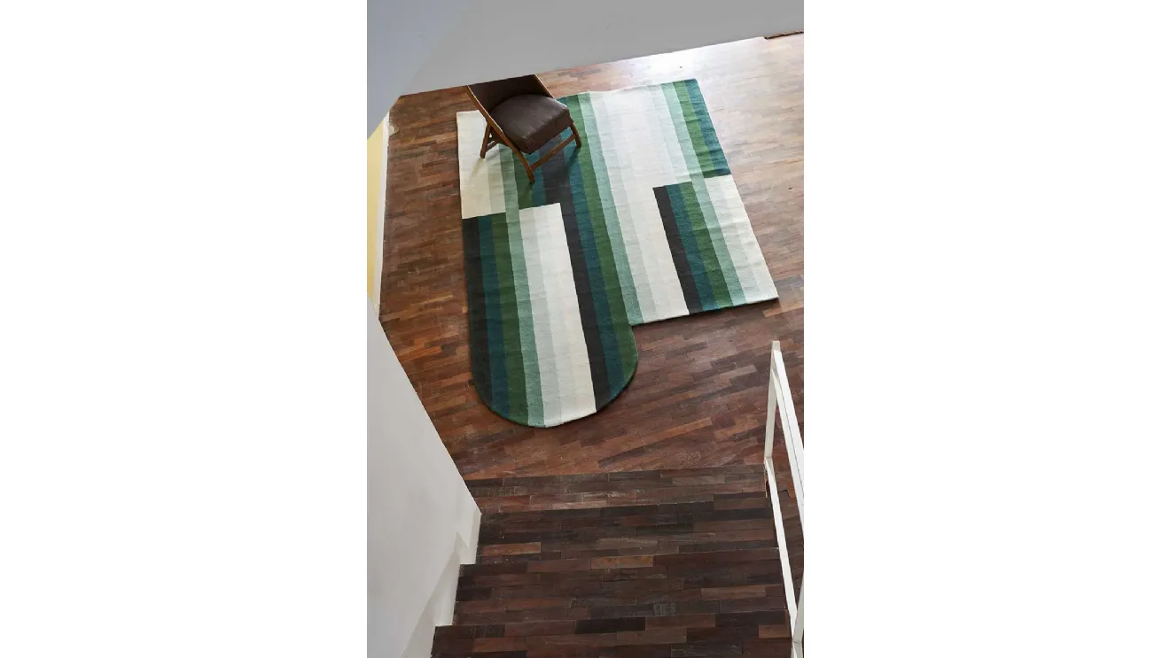 Roquebrune Evergreen Wool Carpet by Carpet Edition