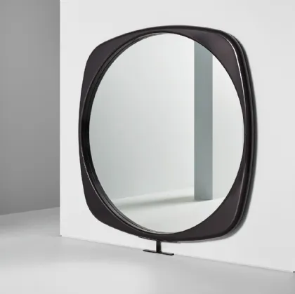 Mistral mirror with polyurethane frame by Bonaldo
