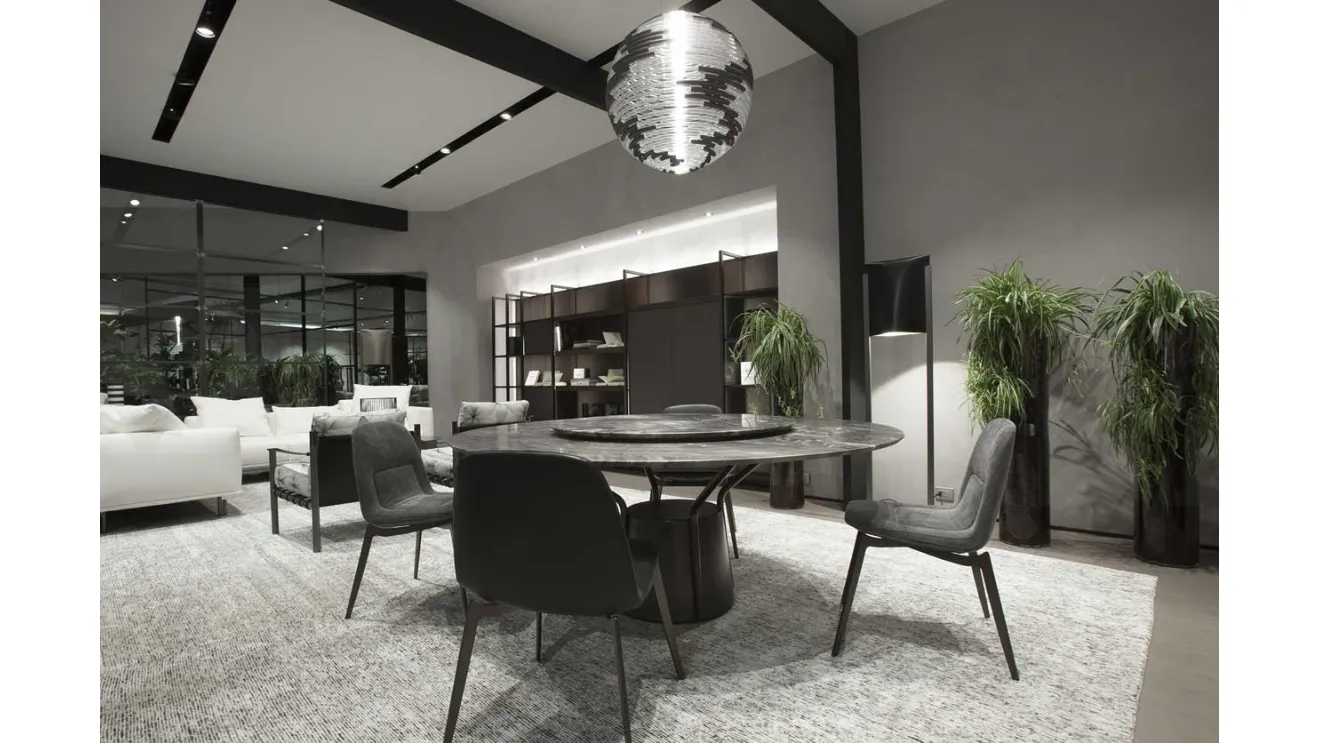 Arctic White Steel Carpet in Bamboo and Wool by Carpet Edition.