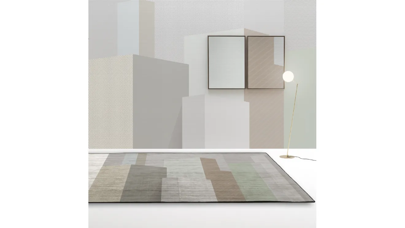 Rainbow Rayon Carpet by Adriani and Rossi