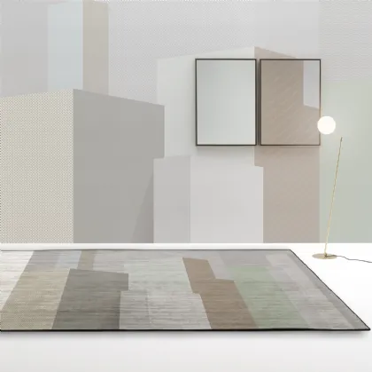 Rainbow Rayon Carpet by Adriani and Rossi