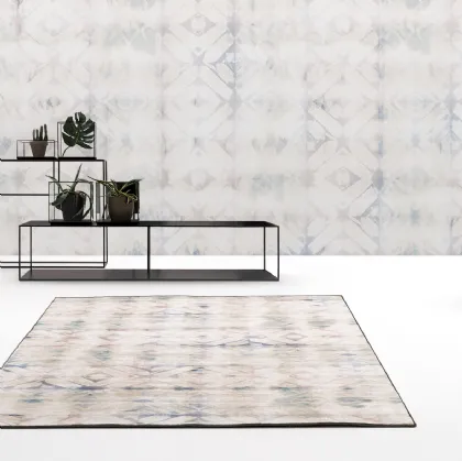 Rainbow Shibori Rug 01 by Adriani and Rossi