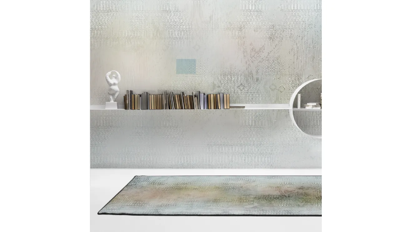 Rainbow Shibori Rug 02 by Adriani and Rossi