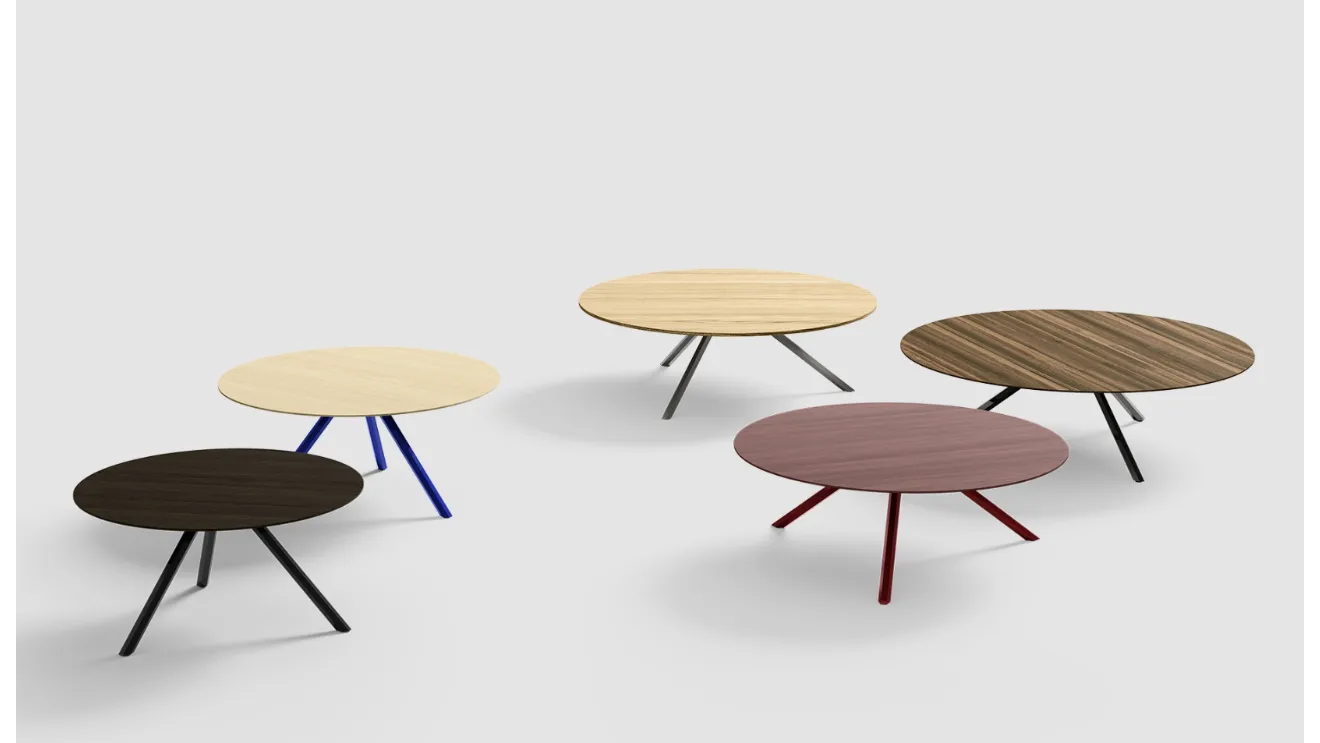 Mini Heb coffee table in Desalto essence.