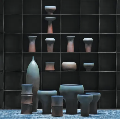 Mister Blue Collection pots by Adriani and Rossi